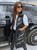 Kamizelki damskie - Kamizelka damska pikowana MARIEL czarna Dstreet TY3017-L - miniaturka - grafika 1