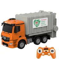 Zabawki zdalnie sterowane - Śmieciarka zdalnie sterowana DOUBLE EAGLE Mercedes-Benz Antos E676-003 - miniaturka - grafika 1