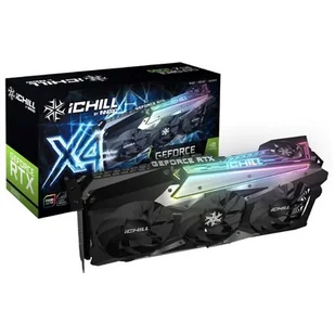 Inno3D GeForce RTX 3080 iCHILL X4 LHR - 10GB GDDR6X RAM - Karta graficzna C30804-106XX-1810VA36H - Karty graficzne - miniaturka - grafika 1
