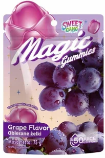 DAN TRADE MAGIC GUMMIES GRAPE FLAVOR 75G - Żelki - miniaturka - grafika 1