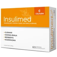 Glukometry i akcesoria dla diabetyków - Insulimed, 60 tabletek powlekanych - miniaturka - grafika 1