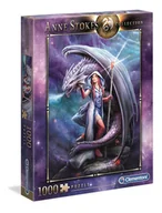 Puzzle - Clementoni Puzzle 1000el Anne Stokes Collection Dragon Mage - miniaturka - grafika 1