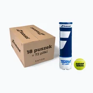 Tenis ziemny - Piłki tenisowe Babolat Team All Court 72 szt. yellow - miniaturka - grafika 1