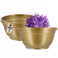 Donice - Doniczka Osłonka Donica Na Kwiaty 18Cm Kolory Misa - miniaturka - grafika 1
