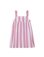 Sukienki - Gocco Sukienka w paski dla dziewczynek, Różowy, 3-4 lat - miniaturka - grafika 1