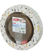 Drapaki dla kotów - ZOLUX Drapak dla kota CHATOUILLE okrągła z piłkami i kocimiętką - - miniaturka - grafika 1