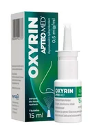 Przeziębienie i grypa - Oxyrin Apteo Med Aerozol do nosa, 15 ml - miniaturka - grafika 1