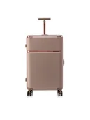 Nerki - Semi Line Walizka duża T5946-4 Brązowy - miniaturka - grafika 1