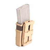 Pistolety ASG - Obrotowe etui plastikowe MH-44-M16 na magazynek M16/M4/AR15 (NATO standard 5.56), khaki - miniaturka - grafika 1