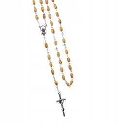 Różaniec drewno Matka Boska - Różańce - miniaturka - grafika 1