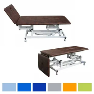 Elektryczny 2-sekcyjny stół rehabilitacyjny sterowany za pomocą pilota ręcznego - SUMER SRE-R Special Standard - Stoły i łóżka do masażu - miniaturka - grafika 1