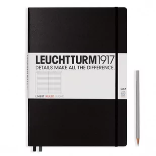 Leuchtturm1917 Notatnik Master Slim A4+ Linia - Notesy i bloczki - miniaturka - grafika 1