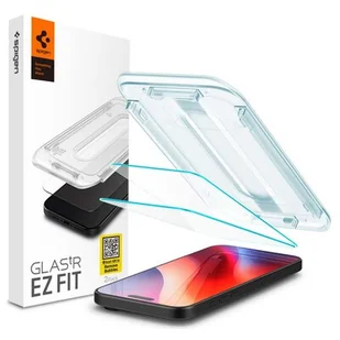 Szkło hartowane SPIGEN Glas.TR EZ Fit do Apple iPhone 16 Pro Przezroczysty (2 szt.) - Szkła hartowane na telefon - miniaturka - grafika 1