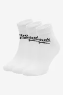 Skarpetki damskie - Reebok R0429-SS24 (3-pack) Biały - miniaturka - grafika 1