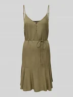 Sukienki - Spódnica mini taliowana z paskiem w talii model ‘NYA’ - miniaturka - grafika 1