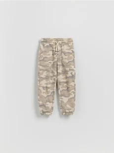 Reserved - Bawełniane spodnie - beżowy - Spodenki dla niemowląt - miniaturka - grafika 1