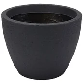 Donice - Donica Stone Ø50 x 38 cm antracyt/jasny szary - miniaturka - grafika 1