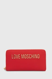 Love Moschino portfel damski kolor czerwony JC5611PP1LKD0000 - Portfele - miniaturka - grafika 1