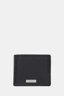 Portfele - Calvin Klein portfel skórzany męski kolor czarny LV04D1067G - miniaturka - grafika 1
