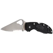 Noże - Nóz Spyderco Byrd Meadowlark 2 FRN Black, Combination (BY04PSBK2) - miniaturka - grafika 1