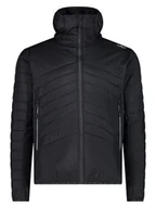 Kurtki i kamizelki sportowe męskie - CMP Kurtka hybrydowa w kolorze czarnym - miniaturka - grafika 1