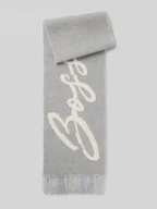 Apaszki i szaliki damskie - Szal z mieszanki wełny z frędzlami model ‘CECY’ - miniaturka - grafika 1