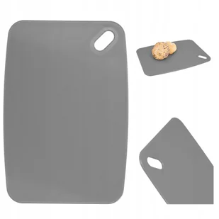 Deski deska do krojenia kuchenna plastikowa solidna szara 20x30 cm duża - Deski do krojenia - miniaturka - grafika 1