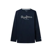 Koszulki i topy damskie - Koszulka chłopięca Pepe Jeans Aldo T-shirt z długim rękawem -164 - miniaturka - grafika 1