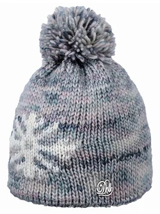 Döll Dzianinowa czapka w kolorze szaro-niebieskim - Czapki damskie - miniaturka - grafika 1