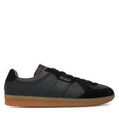 Sneakersy męskie - Sneakersy Polo Ralph Lauren Field Court 100 809967531002 Czarny - miniaturka - grafika 1