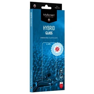 MYSCREEN Szkło hybrydowe HybridGlass Bacteriafree do Apple iPhone X/Xs/11 Pro - Szkła hartowane na telefon - miniaturka - grafika 1