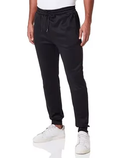 Spodenki męskie - Champion Legacy Authentic Pants-Script Logo Storm Fleece Rib Cuff męskie spodnie dresowe, Nero, M - grafika 1