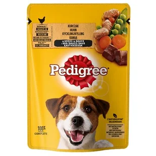 Pedigree Kurczak z warzywami w sosie 100g - Mokra karma dla psów - miniaturka - grafika 1