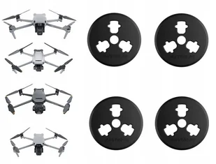 4x Osłona Pokrywka Zaślepka Zabezpieczenie Do Silników Dji Air 3s / 3 / Mavic 3 / Md912 - Akcesoria do drona - miniaturka - grafika 1