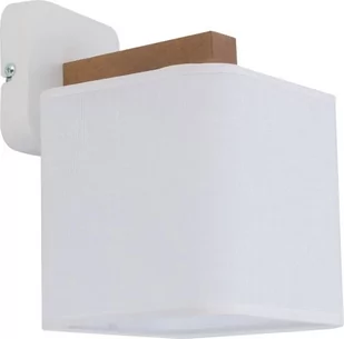 TK Lighting Kinkiet Tora White 4161 nowoczesna oprawa w kolorze białym - Lampy ścienne - miniaturka - grafika 1
