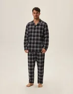 Piżamy męskie - Piżama Honor 2 41943-99X Czarna - Henderson - miniaturka - grafika 1