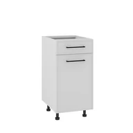 Meble kuchenne - Asti Szafka Dolna D1S-40_Modern Biały Mat - miniaturka - grafika 1