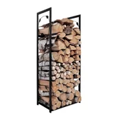 Akcesoria kominkowe - Stojak na drewno KS-22 STOJAK LIŚĆ L z serii KAJA HOME - miniaturka - grafika 1