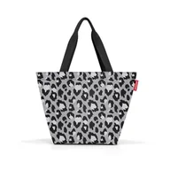 Torebki damskie - Reisenthel Shopper M torba sportowa damska, Czarny Leo, Taglia unica, Sportowy - miniaturka - grafika 1