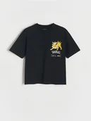 Koszulki dla chłopców - Reserved - T-shirt Pokémon - czarny - miniaturka - grafika 1