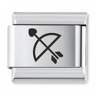 Murrano ITALIAN CHARMS Symbole Miłosne Łuk Kupidyna IH-139 - Charmsy - miniaturka - grafika 1