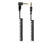 Kable - Silver Monkey Kabel Jack 3.5mm (kątowy) -Jack 3.5mm spiralny 1,5m - miniaturka - grafika 1