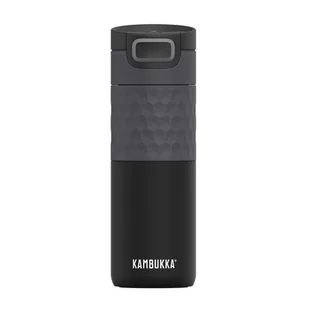 Kambukka Kubek termiczny Etna Grip Black Steel 500 ml 11-01010 - Kubki termiczne - miniaturka - grafika 1