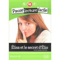 Podręczniki dla gimnazjum - CLE International Elisa et le secret d'Elio + Cd audio - Poisson-Quinton Sylvie - miniaturka - grafika 1