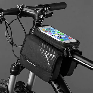 Torba rowerowa RockBros 030-60BK sakwa na rower uchwyt na telefon do 6.7 cala - Sakwy rowerowe - miniaturka - grafika 7