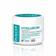 Kremy do twarzy - Mincer Pharma Hyaluron Łagodzący Krem do Twarzy 40+, 50 ml - miniaturka - grafika 1