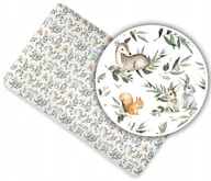 Prześcieradła dla dzieci - PRZEŚCIERADŁO BAWEŁNIANE DO ŁÓŻECZKA 120x60 WZORY! - miniaturka - grafika 1