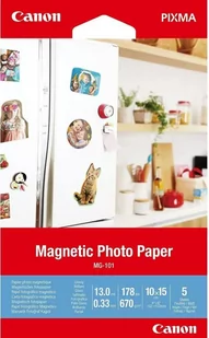 Canon Magnetic Photo Paper MG-101 (3634C002) - Papier do drukarek - miniaturka - grafika 1