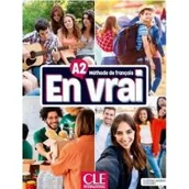 Książki do nauki języka francuskiego - En vrai podręcznik A2 - miniaturka - grafika 1