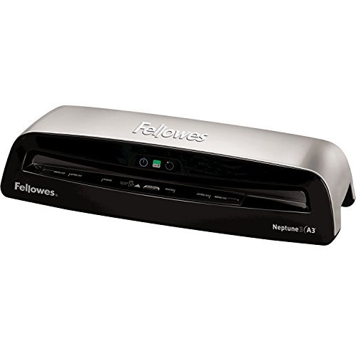 Fellowes Neptune 3 A3 laminator biurowy, 80-175 mikronów, szybki 1 minutowy czas rozgrzewki, w tym 10 darmowych woreczków